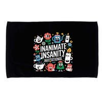 Creator Ink Inanimate Insanity Black And White Microfiber Hand Towel