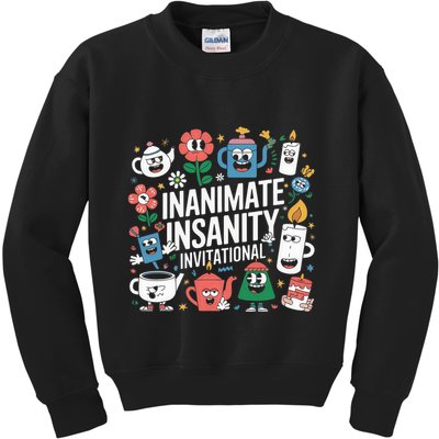 Creator Ink Inanimate Insanity Black And White Kids Sweatshirt