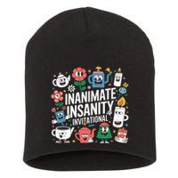 Creator Ink Inanimate Insanity Black And White Short Acrylic Beanie