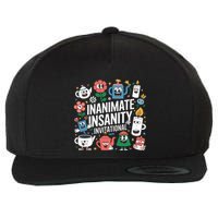 Creator Ink Inanimate Insanity Black And White Wool Snapback Cap