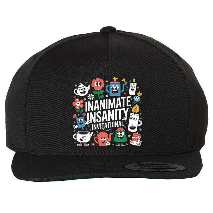 Creator Ink Inanimate Insanity Black And White Wool Snapback Cap