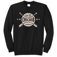 Chicago Illinois Il Vintage Baseball Graphic Tall Sweatshirt