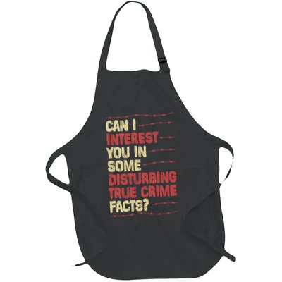 Can I Interest You In Some Disturbing True Crime Facts Apron