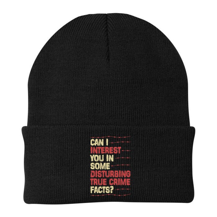 Can I Interest You In Some Disturbing True Crime Facts Beanie