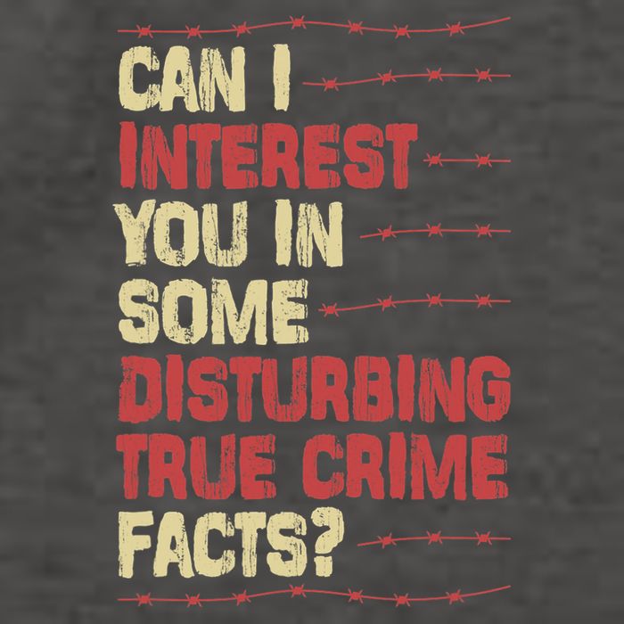 Can I Interest You In Some Disturbing True Crime Facts Vector Backpack