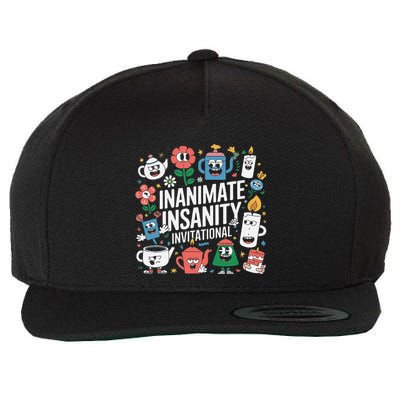 Creator Ink Inanimate Insanity Black And White Wool Snapback Cap
