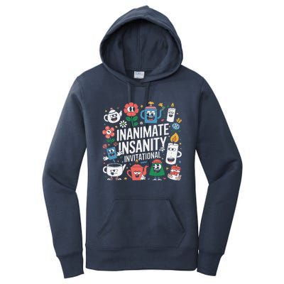 Creator Ink Inanimate Insanity Black And White Women's Pullover Hoodie