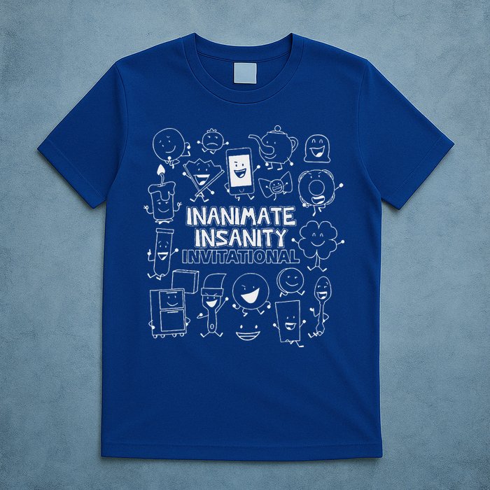 Creator Ink Inanimate Insanity Black And White Matching T-Shirt