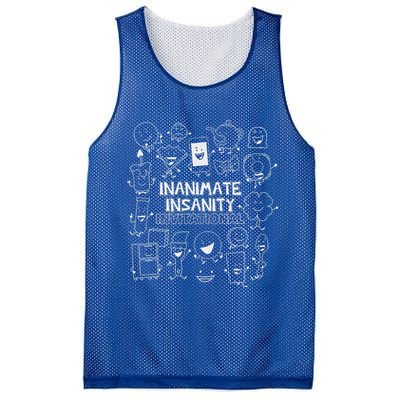 Creator Ink Inanimate Insanity Black And White Matching Mesh Reversible Basketball Jersey Tank