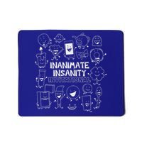 Creator Ink Inanimate Insanity Black And White Matching Mousepad