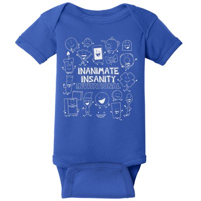 Creator Ink Inanimate Insanity Black And White Matching Baby Bodysuit