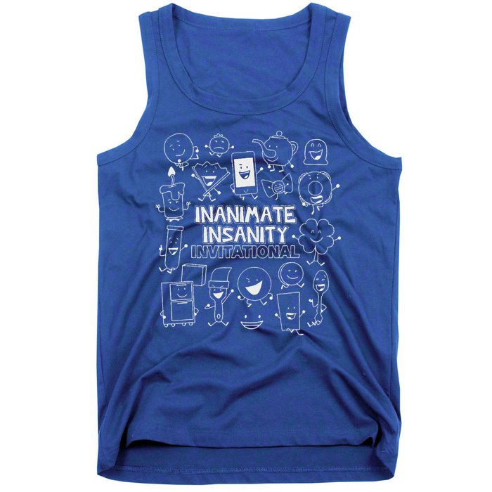 Creator Ink Inanimate Insanity Black And White Matching Tank Top