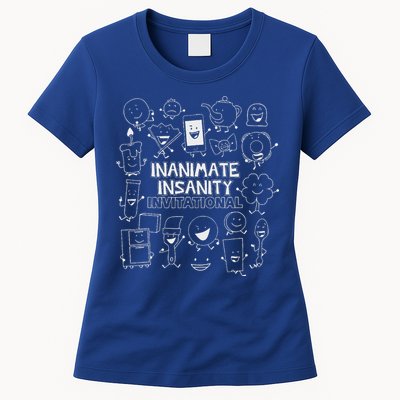 Creator Ink Inanimate Insanity Black And White Matching Womens T-Shirt