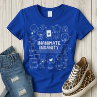 Creator Ink Inanimate Insanity Black And White Matching Womens T-Shirt