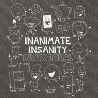 Creator Ink Inanimate Insanity Black And White Matching Cotton Canvas Backpack