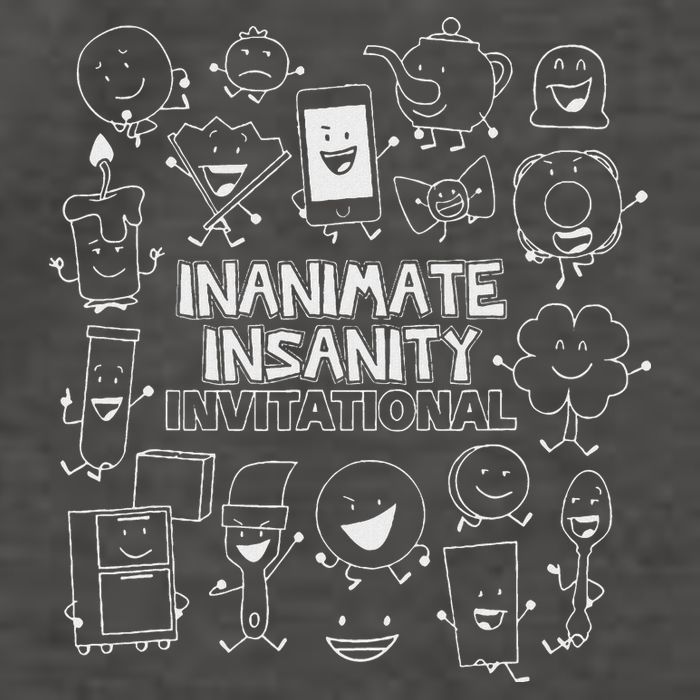 Creator Ink Inanimate Insanity Black And White Matching Vector Backpack