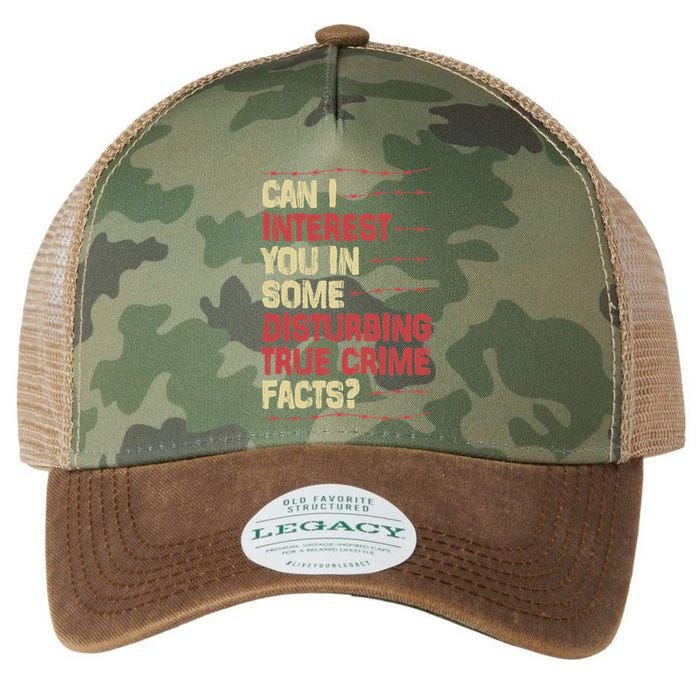 Can I Interest You In Some Disturbing True Crime Facts Legacy Tie Dye Trucker Hat