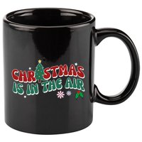 Christmas Is In The Air Holiday Gift 11oz C Handle Ceramic Mug