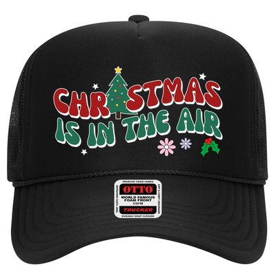 Christmas Is In The Air Holiday Gift Trucker Hat