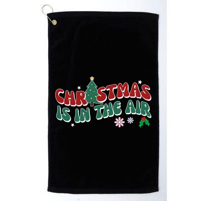 Christmas Is In The Air Holiday Gift Golf Towel