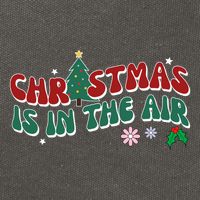 Christmas Is In The Air Holiday Gift Cotton Canvas Backpack