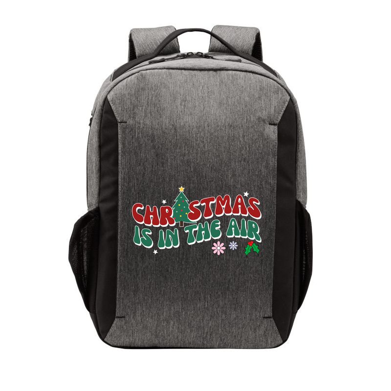 Christmas Is In The Air Holiday Gift Vector Backpack