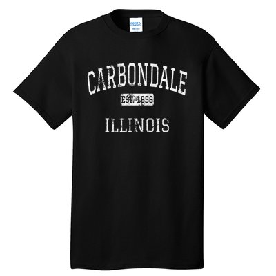 Carbondale Illinois Il Vintage Tall T-Shirt