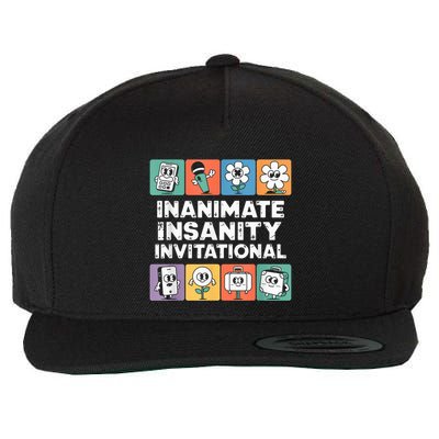 Creator Ink Inanimate Insanity Black And White Funny Meme Wool Snapback Cap