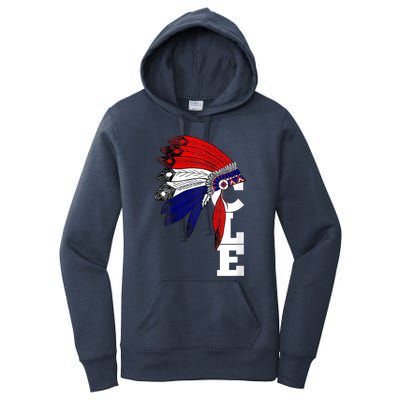 Cleveland Iroqios Indian Tribe Women's Pullover Hoodie