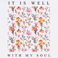 Christian It Is Well With My Soul Vintage Floral Bucket Hat