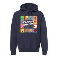 Creator Ink Inanimate Insanity Black And White Funny Meme Premium Hoodie