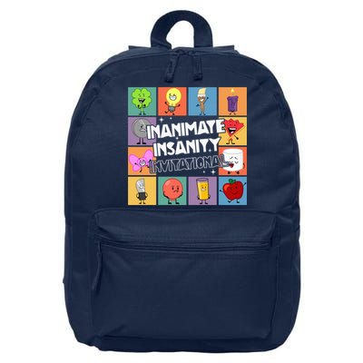 Creator Ink Inanimate Insanity Black And White Funny Meme 16 in Basic Backpack