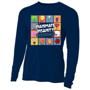 Creator Ink Inanimate Insanity Black And White Funny Meme Cooling Performance Long Sleeve Crew