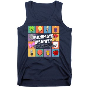 Creator Ink Inanimate Insanity Black And White Funny Meme Tank Top