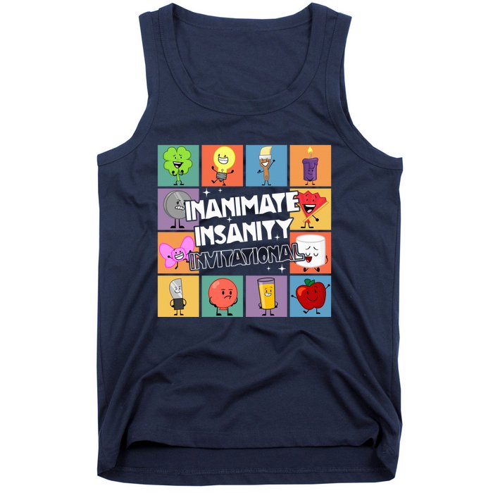 Creator Ink Inanimate Insanity Black And White Funny Meme Tank Top