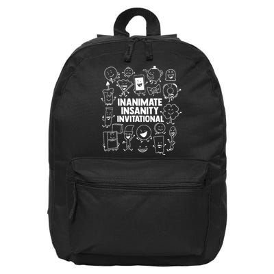 Creator Ink Inanimate Insanity Black And White 16 in Basic Backpack