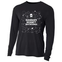 Creator Ink Inanimate Insanity Black And White Cooling Performance Long Sleeve Crew