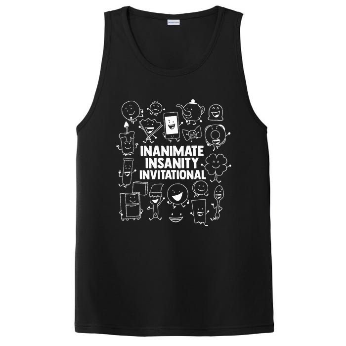 Creator Ink Inanimate Insanity Black And White PosiCharge Competitor Tank