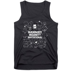 Creator Ink Inanimate Insanity Black And White Tank Top