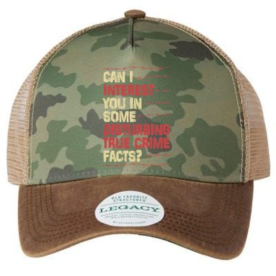 Can I Interest You In Some Disturbing True Crime Facts Legacy Tie Dye Trucker Hat