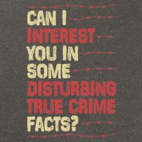 Can I Interest You In Some Disturbing True Crime Facts Cotton Canvas Backpack