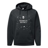 Creator Ink Inanimate Insanity Black And White Matching Performance Fleece Hoodie