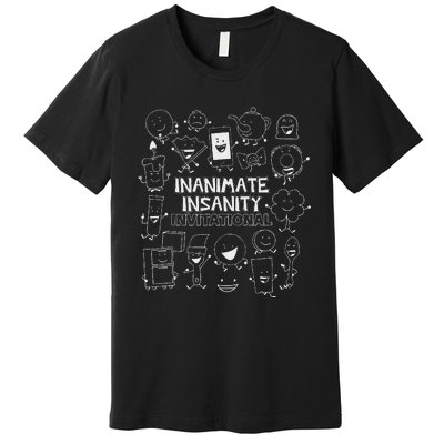 Creator Ink Inanimate Insanity Black And White Matching Premium T-Shirt