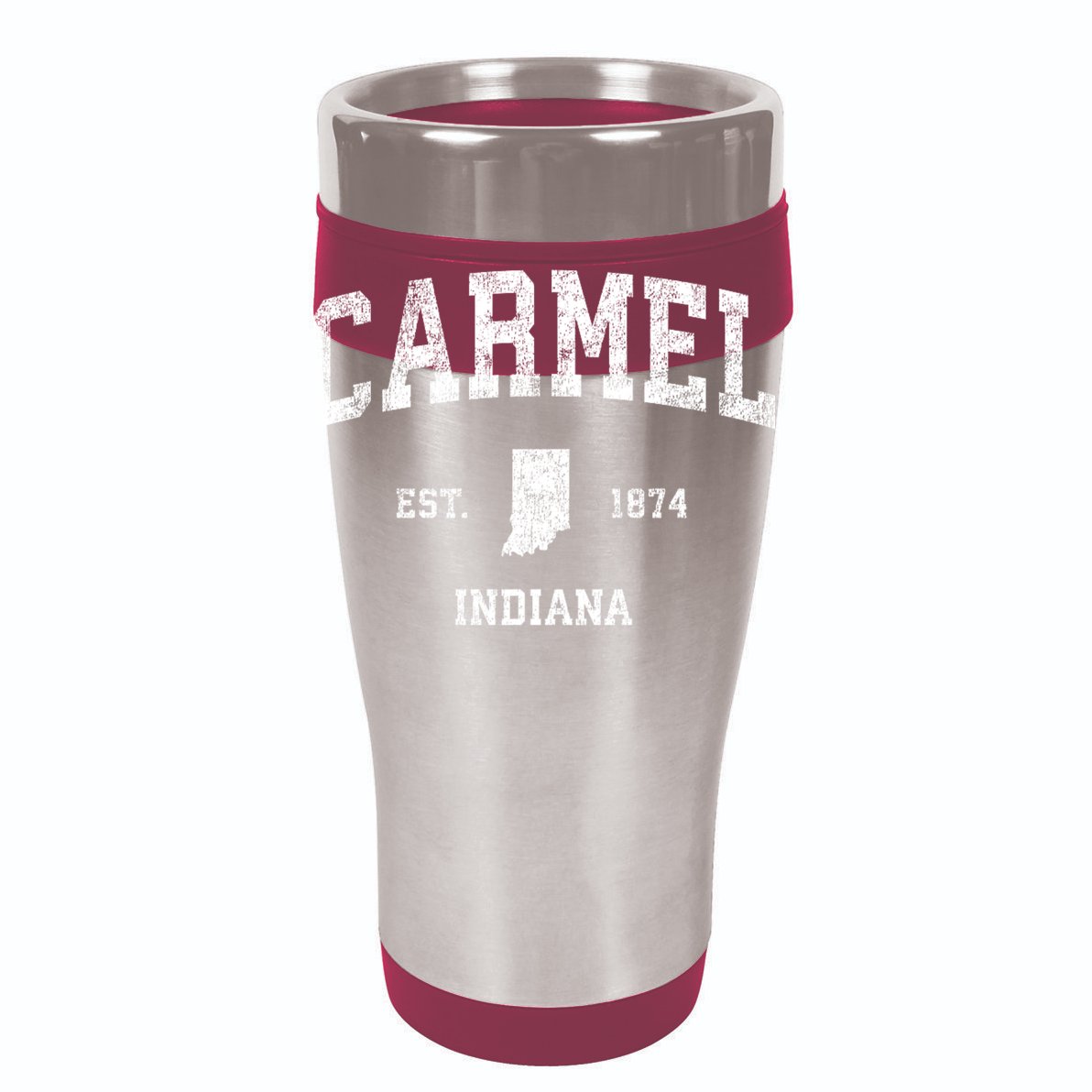 Carmel Indiana In Vintage Sports T-Shirt