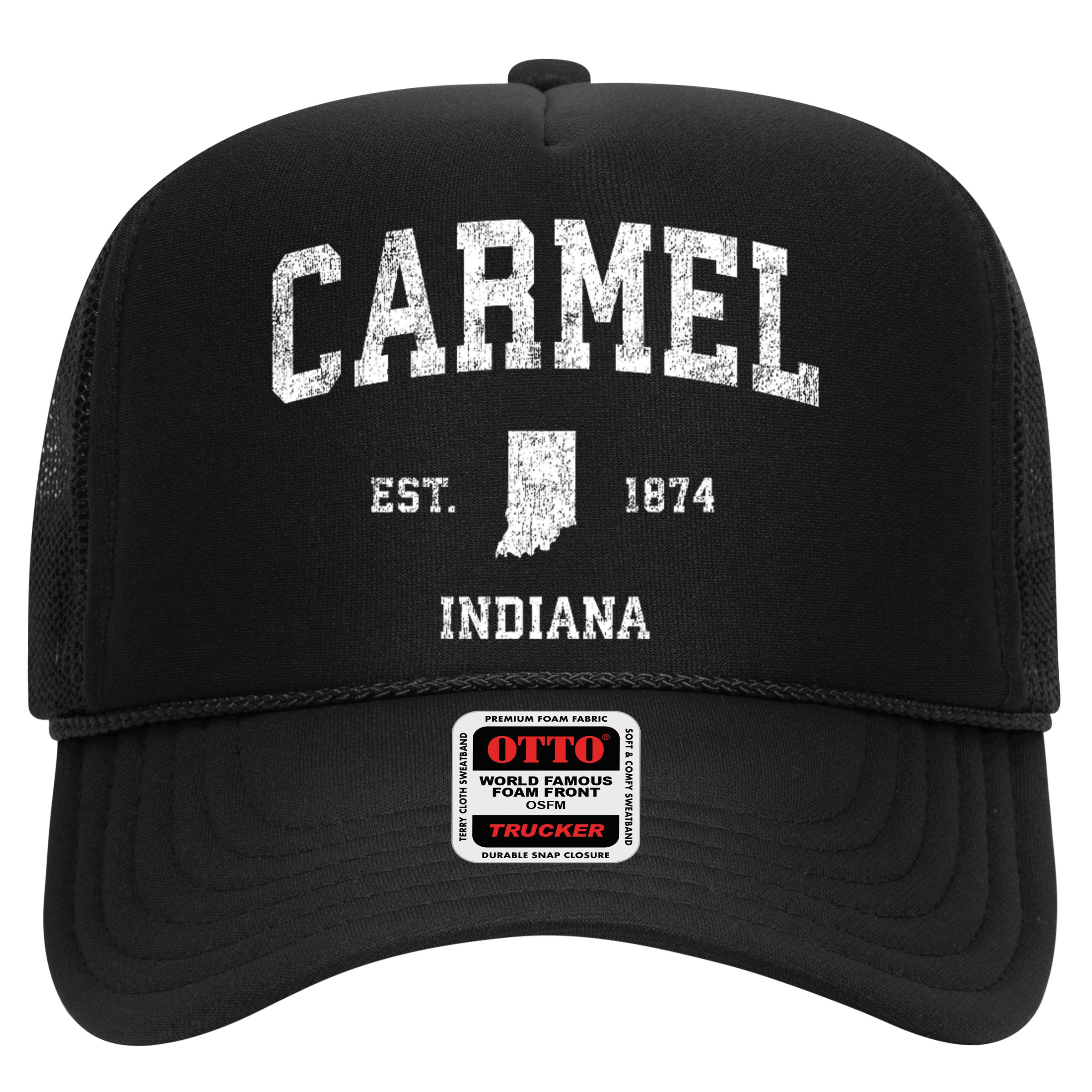 Carmel Indiana In Vintage Sports Hat
