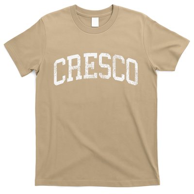 Cresco Iowa Ia Vintage Athletic Sports T-Shirt