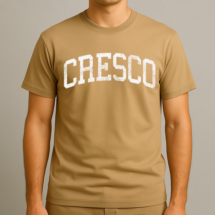 Cresco Iowa Ia Vintage Athletic Sports T-Shirt
