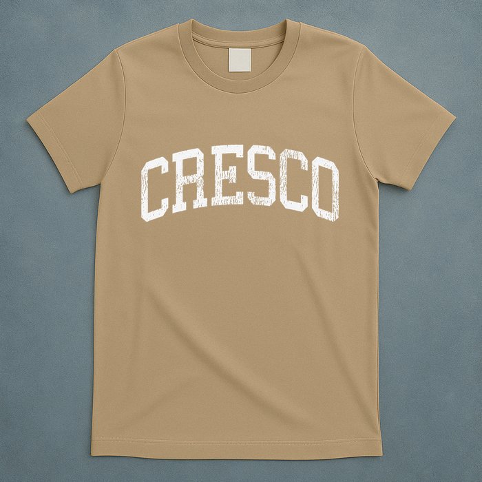 Cresco Iowa Ia Vintage Athletic Sports T-Shirt