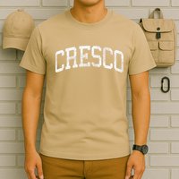 Cresco Iowa Ia Vintage Athletic Sports T-Shirt
