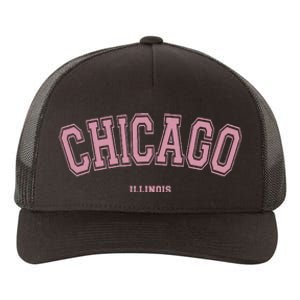 Chicago Illinois Il Varsity Style On Chicago Yupoong Adult 5-Panel Trucker Hat